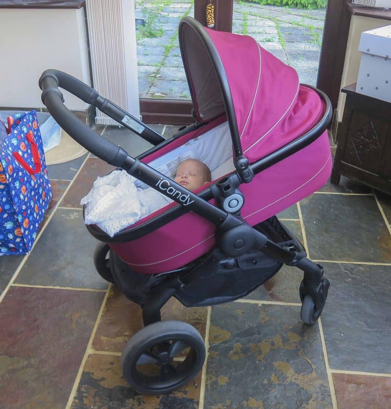 Icandy peach sale carrycot tilt